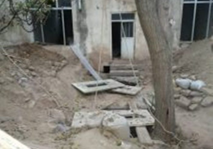 حفاریهای غیر مجاز در منازل قدیمی تبریز