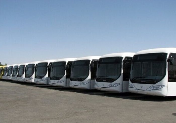 هشت دستگاه اتوبوس جدید به ناوگان اتوبوسرانی تبریز اضافه شد