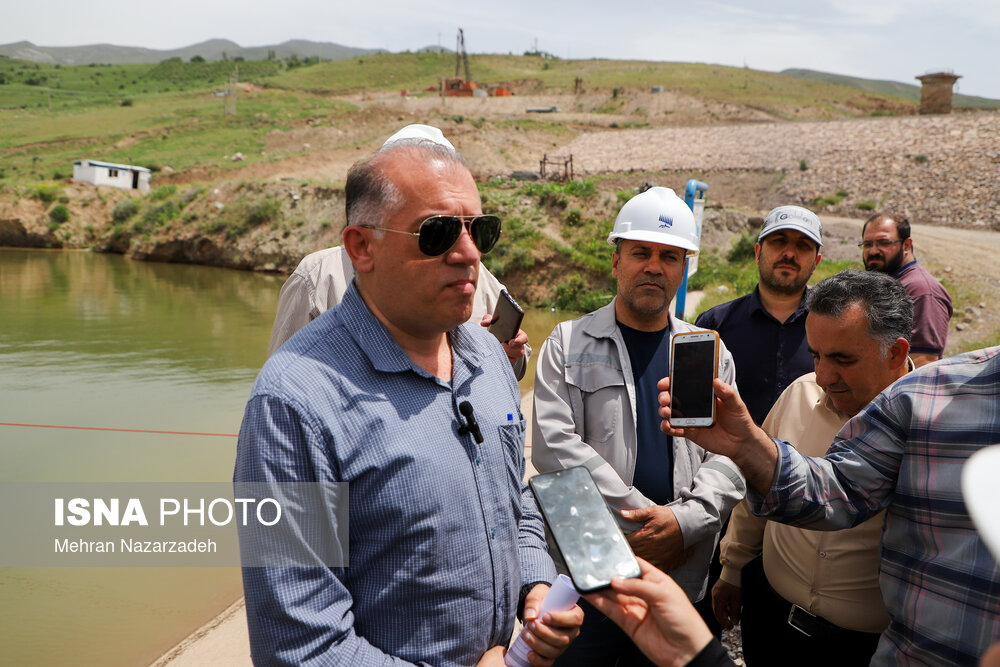 طرح تأمین و انتقال آب به شهر میانه آذربایجان شرقی