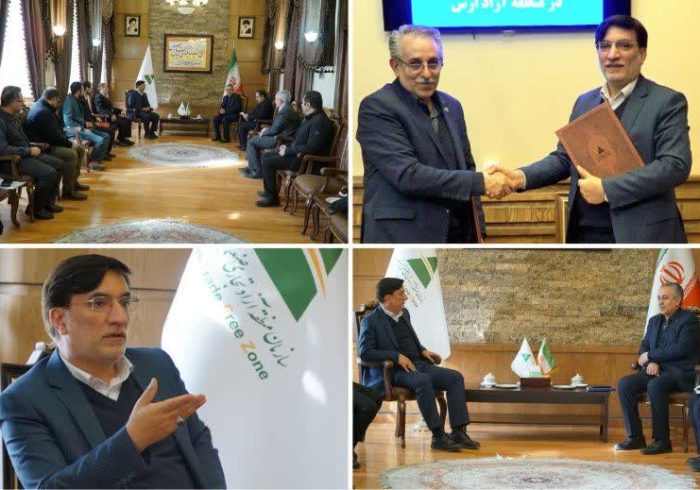 تفاهمنامه همکاری سازمان منطقه آزاد ارس و مخابرات استان به امضاء رسید